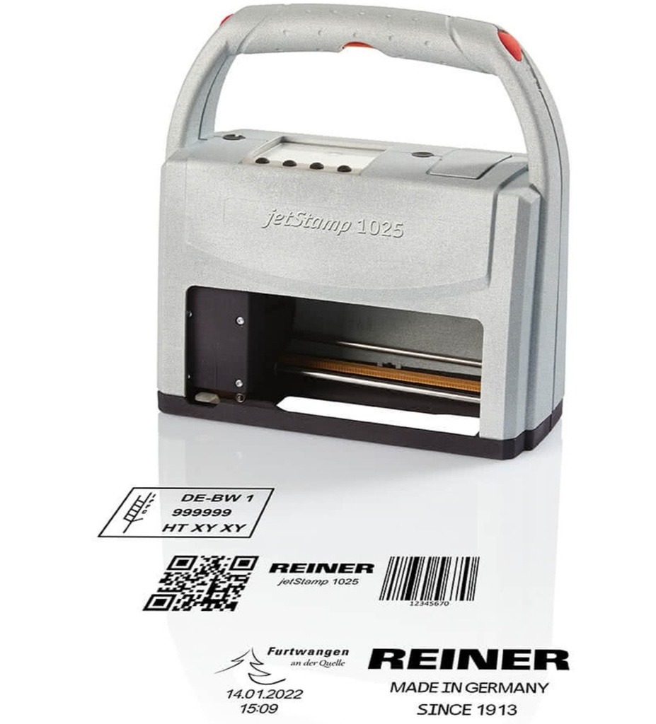 Reiner 1025 JetStamp handprentari 