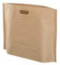 [00-BSDC383212] Bréfpokar brúnir 38x32x12cm 300stk, stansað handf. (Nei)
