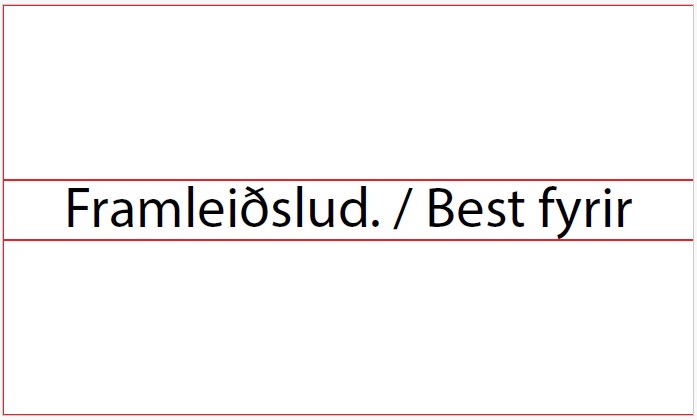 Verðmerkimiðar 2j, Pökkunardagur/Best Fyrir