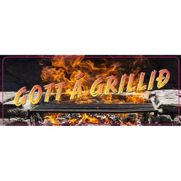 [55-GRILL4NYR] Límmiði 42x110mm Gott á grillið 500stk