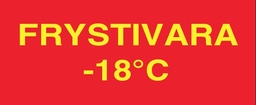 [55-FRYSTV42] Límmiði 42X110mm, Frystivara 500stk