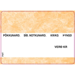 [54-A46064PN] 46X64 V-3 Pökkunardagur/Síðasti Notkunardagur 700Stk H2